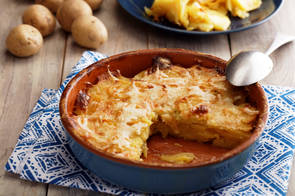 francouzské brambory recept